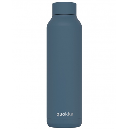 Quokka Solid, Nerezová fľaša / termoska Stone Blue, 630ml, 12094