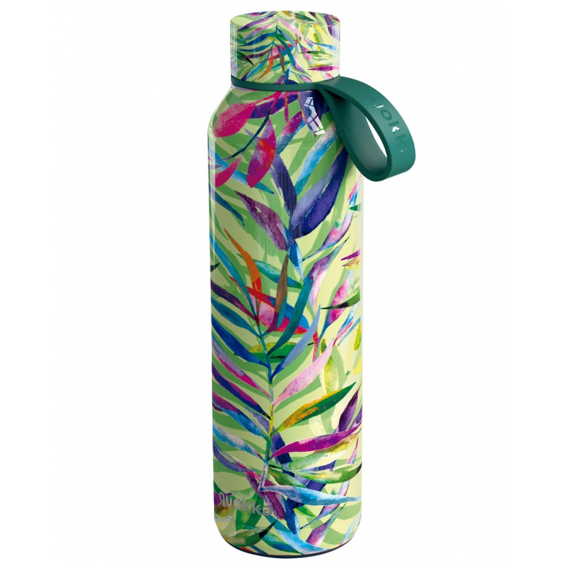 Quokka Solid, Nerezová fľaša / termoska s pútkom Color Nature, 630ml, 40170 Quokka Solid, Nerezová fľaša / termoska s pútkom Color Nature, 630ml, 40170
