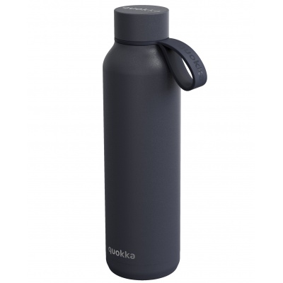 Quokka Solid, Nerezová fľaša / termoska s pútkom Slate, 630ml, 40174 Quokka Solid, Nerezová fľaša / termoska s pútkom Slate, 630ml, 40174
