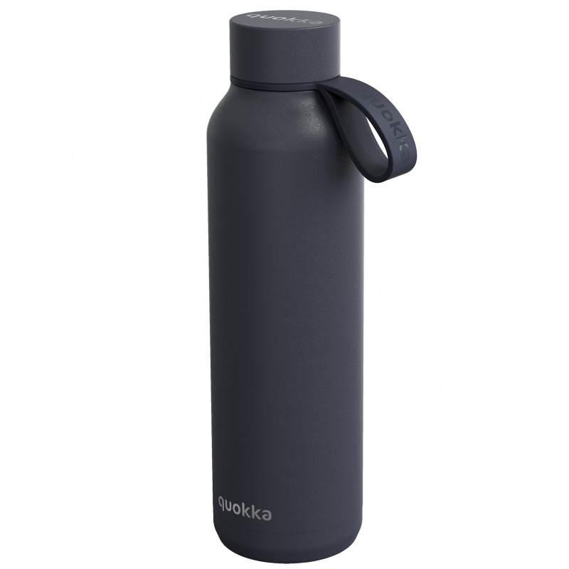Quokka Solid, Nerezová fľaša / termoska s pútkom Slate, 630ml, 40174 Quokka Solid, Nerezová fľaša / termoska s pútkom Slate, 630ml, 40174