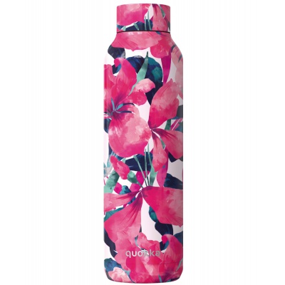 Quokka Solid, Nerezová fľaša / termoska Pink Bloom, 850ml, 40194 Quokka Solid, Nerezová fľaša / termoska Pink Bloom, 850ml, 40194