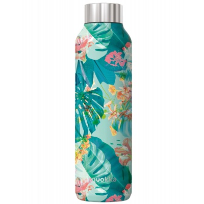 QUOKKA Solid, Nerezová láhev / termoska TROPICAL, 850ml, 40209