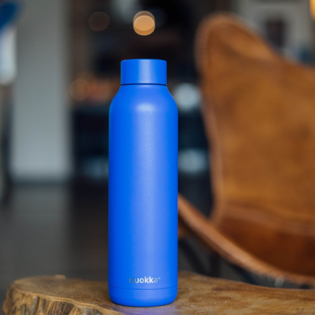 Quokka Solid, Nerezová fľaša / termoska Ultramarine, 850ml, 40213