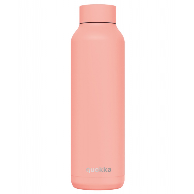 Quokka Solid, Nerezová láhev / termoska Pastel Peach, 630ml, 12099 Quokka Solid, Nerezová láhev / termoska Pastel Peach, 630ml, 12099