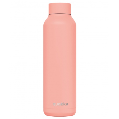 Quokka Solid, Nerezová láhev / termoska Pastel Peach, 630ml, 12099