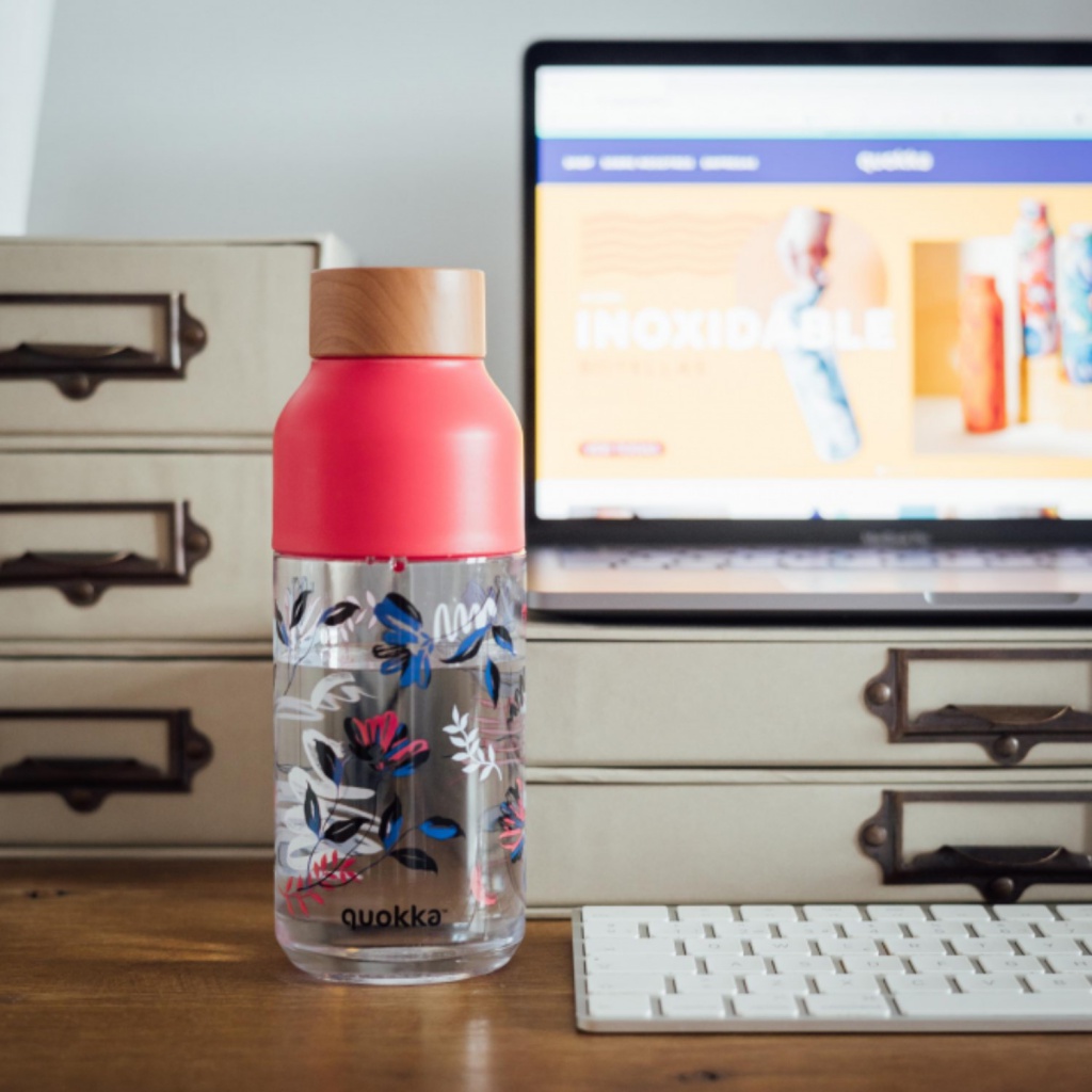 Quokka Ice, Plastová fľaša Blooms, 570ml, 06996