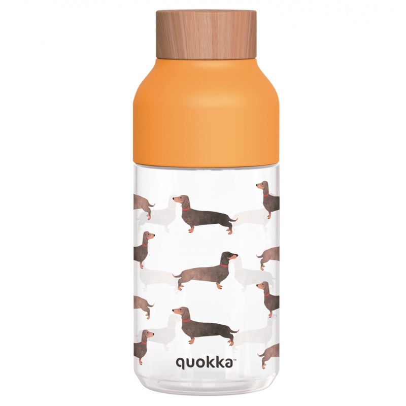 Quokka Ice, Plastová láhev Dachshund, 570ml, 06995 Quokka Ice, Plastová láhev Dachshund, 570ml, 06995