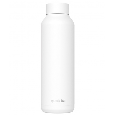 Quokka Solid, Nerezová fľaša / termoska White, 850ml, 40216