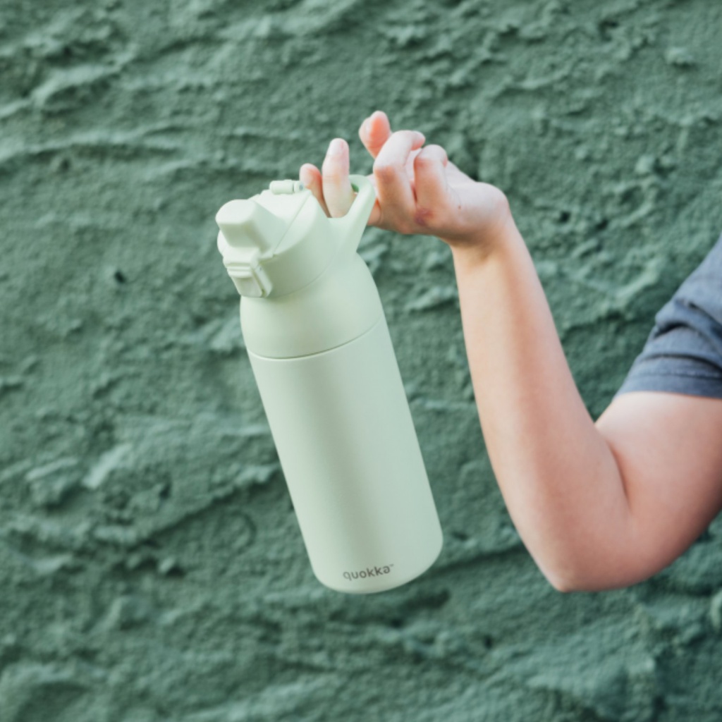 Quokka Tide, Nerezová termofľaša Pastel Green, 700ml, 40313