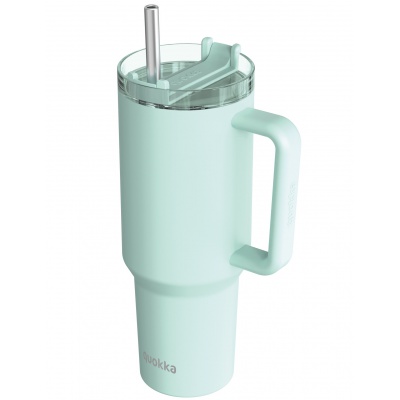 Quokka Stream, Nerezový XL termo pohár Turquoise, 1200ml, 40046 Quokka Stream, Nerezový XL termo pohár Turquoise, 1200ml, 40046