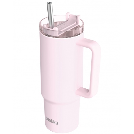 Quokka Stream, Nerezový termo pohár Light Pink, 950ml, 40037