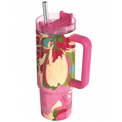 Quokka Stream, Nerezový termo pohár Pink Flambé, 950ml, 40030 Quokka Stream, Nerezový termo pohár Pink Flambé, 950ml, 40030