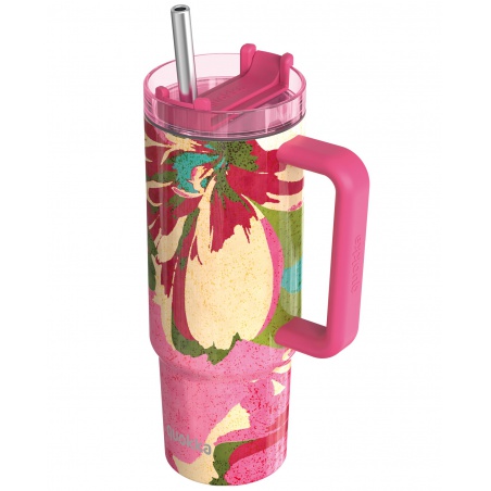 Quokka Stream, Nerezový termo pohár Pink Flambé, 950ml, 40030