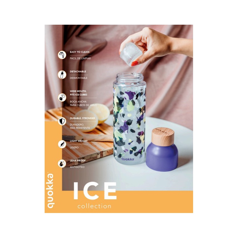 Quokka Ice, Plastová láhev Black, 840ml, 06986