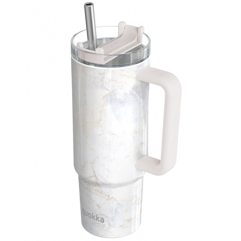 Quokka Vibe Smartgrip, Nerezový termo pohár Marble, 880ml, 40372 Quokka Vibe Smartgrip, Nerezový termo pohár Marble, 880ml, 40372