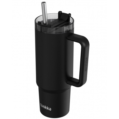Quokka Vibe Smartgrip, Nerezový termo pohár Black, 880ml, 40380 Quokka Vibe Smartgrip, Nerezový termo pohár Black, 880ml, 40380