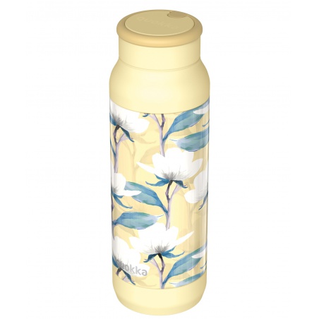 Quokka Pulse Smartgrip, Nerezová termo fľaša Pulse Magnolia, 700ml, 40292