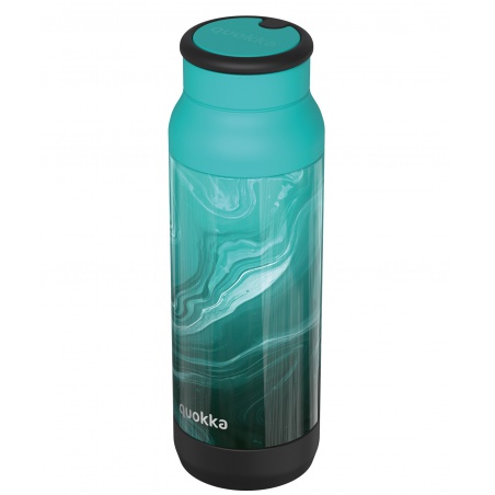 Quokka Pulse Smartgrip, Nerezová termo fľaša Liquid Marble, 700ml, 40290