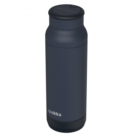 Quokka Pulse Smartgrip, Nerezová termo fľaša Black, 700ml, 40293