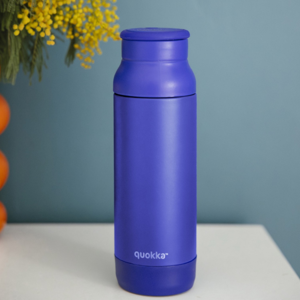 Quokka Pulse Smartgrip, Nerezová termo fľaša Dusk Blue, 700ml, 40294
