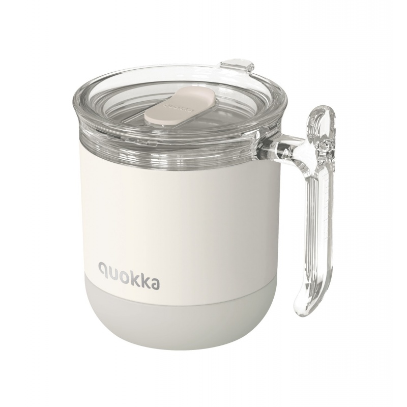 Quokka Wave Smartgrip, Nerezový termo hrnek Ivory, 260ml, 40274 Quokka Wave Smartgrip, Nerezový termo hrnek Ivory, 260ml, 40274