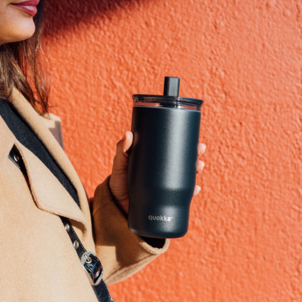 Quokka Mist, Nerezový termo pohár Black, 720ml, 40138