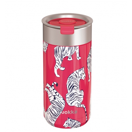 Quokka Boost, Nerezový termohrnček so sitkom Tigers, 400ml, 40068