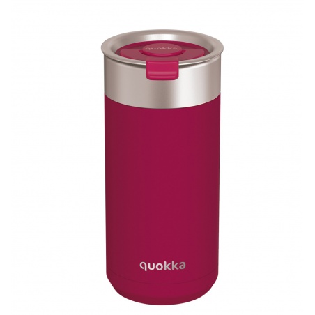 Quokka Boost,, Nerezový termohrnček so sitkom Maroon, 400ml, 40076