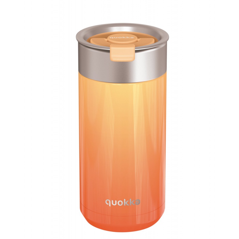 Quokka Boost, Nerezový termohrnček so sitkom Apricot Orange, 400ml, 40081 Quokka Boost, Nerezový termohrnček so sitkom Apricot Orange, 400ml, 40081