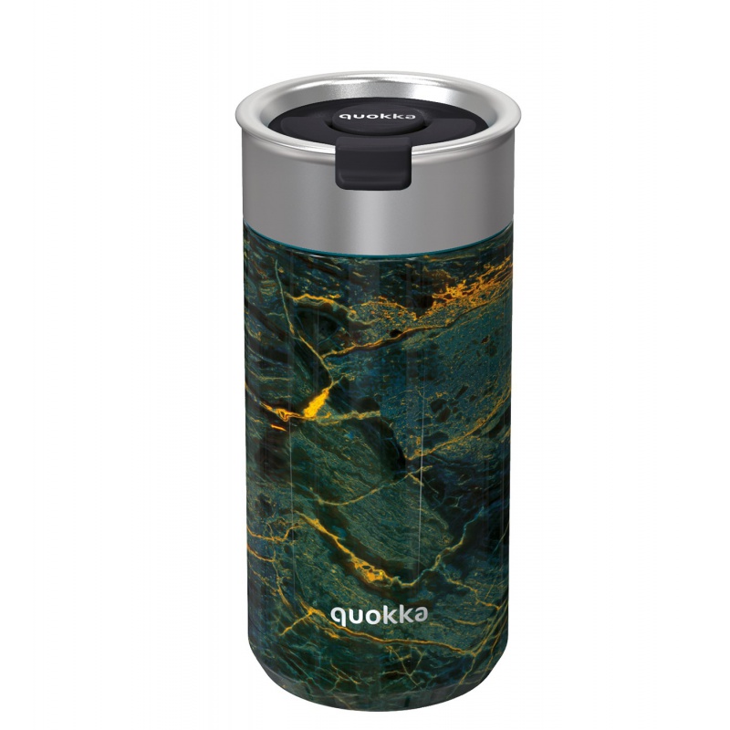 Quokka Boost, Nerezový termohrnček so sitkom Greenstone, 400ml, 40073 Quokka Boost, Nerezový termohrnček so sitkom Greenstone, 400ml, 40073