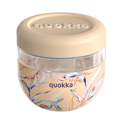 Quokka Bubble, Plastová nádoba na jedlo Vintage Floral, 770ml, 40135 Quokka Bubble, Plastová nádoba na jedlo Vintage Floral, 770ml, 40135