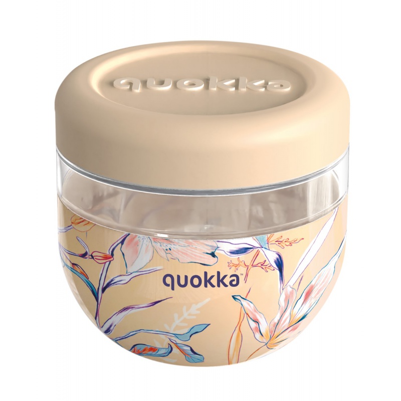 Quokka Bubble, Plastová nádoba na jedlo Vintage Floral, 770ml, 40135 Quokka Bubble, Plastová nádoba na jedlo Vintage Floral, 770ml, 40135