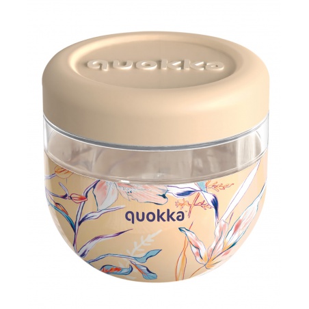 Quokka Bubble, Plastová nádoba na jedlo Vintage Floral, 770ml, 40135