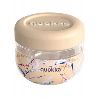 Quokka Bubble, Plastová nádoba na jedlo Vintage Floral, 500ml, 40125 Quokka Bubble, Plastová nádoba na jedlo Vintage Floral, 500ml, 40125
