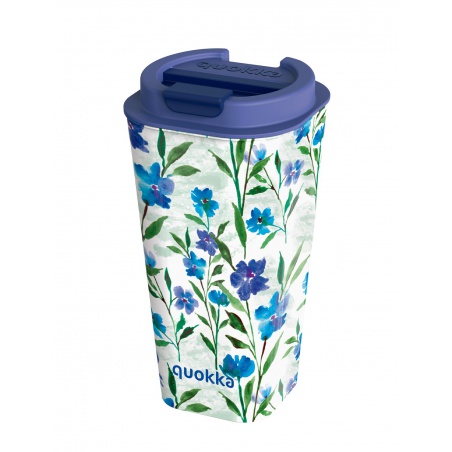 QUOKKA Flux, Plastový termohrnek DITSY BLOOM, 450ml, 40221