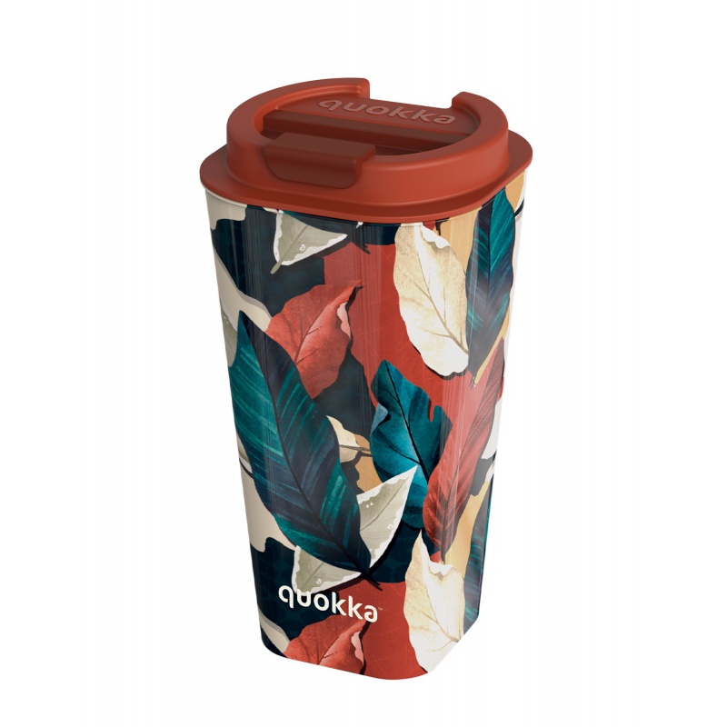 Quokka Flux, Plastový termohrnček Autum Fall, 450ml, 40222