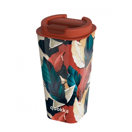 Quokka Flux, Plastový termohrnček Autum Fall, 450ml, 40222
