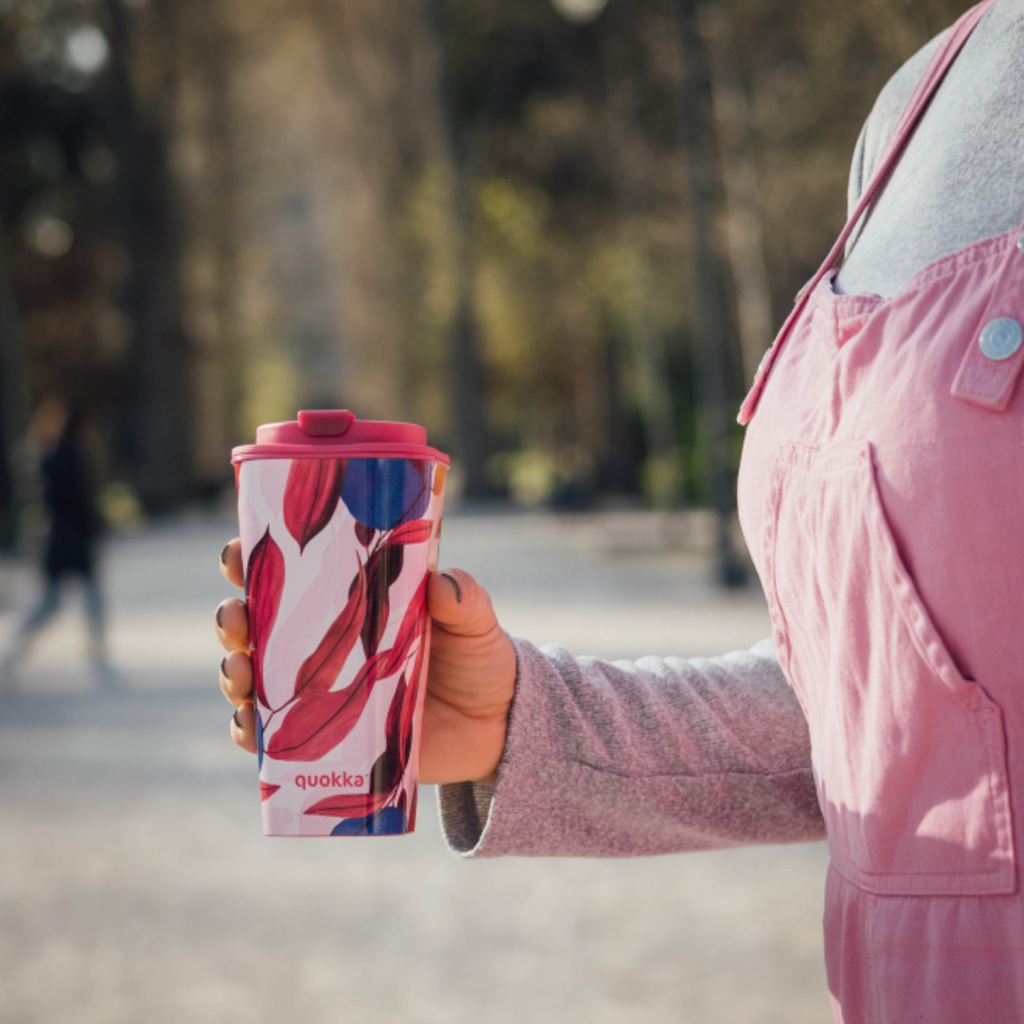 QUOKKA Flux, Plastový termohrnek SATSUMA, 450ml, 40224