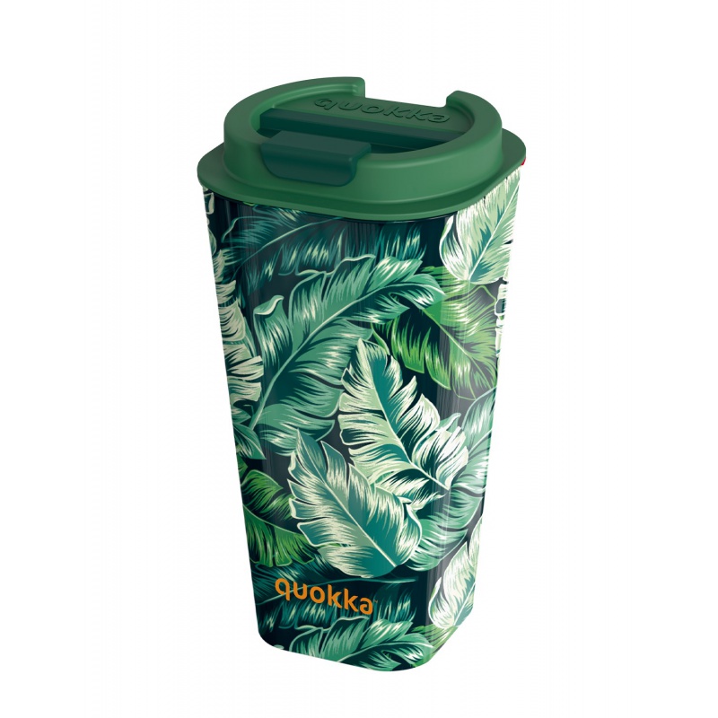 Quokka Flux, Plastový termohrnček Jungle, 450ml, 40225