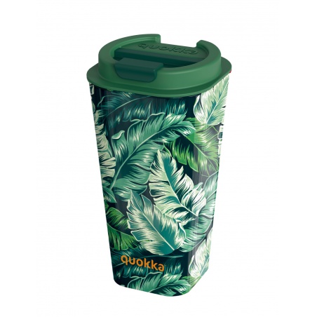 Quokka Flux, Plastový termohrnček Jungle, 450ml, 40225