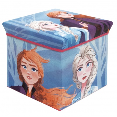 Úložný box s vrchnákom / taburetka 2v1 DISNEY FROZEN 2 – praktický box a taburetka pre deti