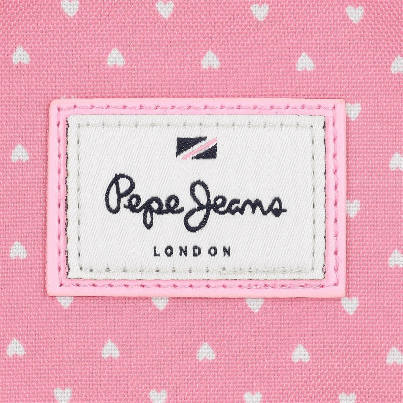 Školní batoh na kolečkách Pepe Jeans Noni Denim, 30L, 6822921 Školní batoh na kolečkách Pepe Jeans Noni Denim, 30L, 6822921
