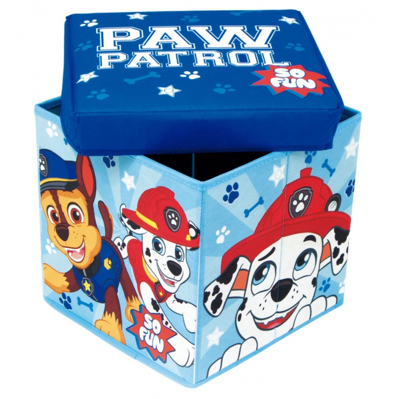 Úložný box s víkem / taburetka 2v1 PAW PATROL, PW13989
