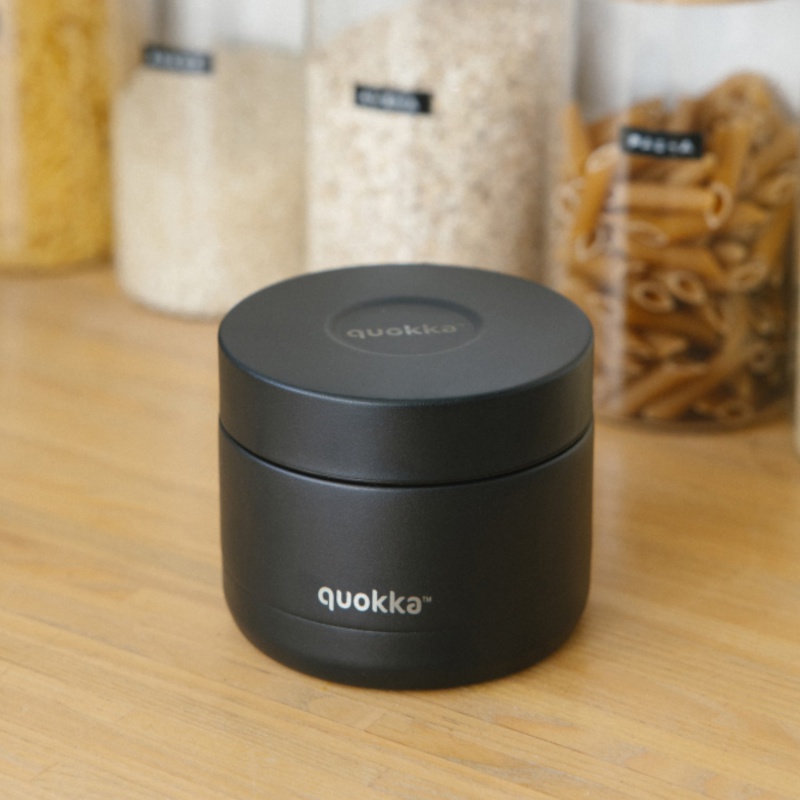 Quokka Whim, Nerezová termonádoba na jedlo Black, 360ml, 40014 Quokka Whim, Nerezová termonádoba na jedlo Black, 360ml, 40014