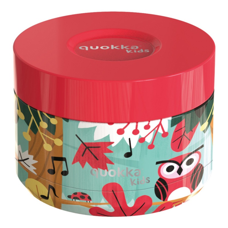 Quokka Kids Whim, Nerezová termonádoba na jedlo Grove Birds, 360ml, 40095 Quokka Kids Whim, Nerezová termonádoba na jedlo Grove Birds, 360ml, 40095