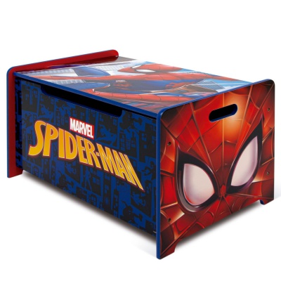 Dětský dřevěný nábytek 2v1 SPIDERMAN Lavice/Box na hračky, SM14179 Dětský dřevěný nábytek 2v1 SPIDERMAN Lavice/Box na hračky, SM14179