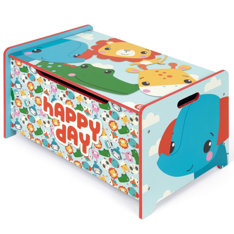 Dětský dřevěný nábytek 2v1 FISHER PRICE Lavice/Box na hračky, FP10299 Dětský dřevěný nábytek 2v1 FISHER PRICE Lavice/Box na hračky, FP10299