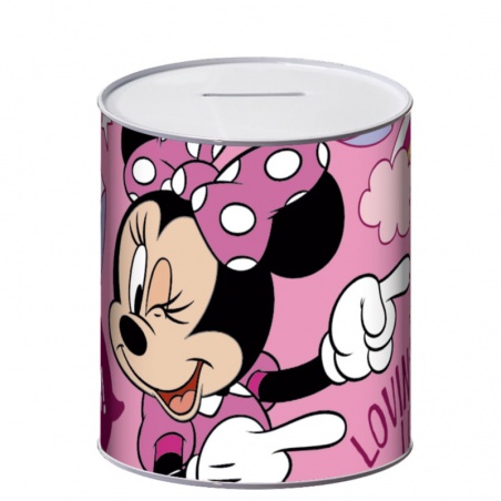 Plechová pokladnička MINNIE MOUSE – ideálny spôsob na šetrenie pre deti