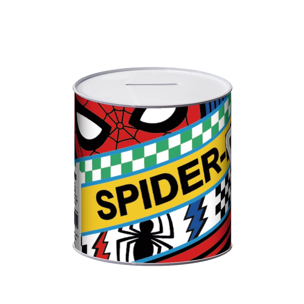 Plechová pokladnička SPIDERMAN – praktický nástroj na šetrenie pre deti