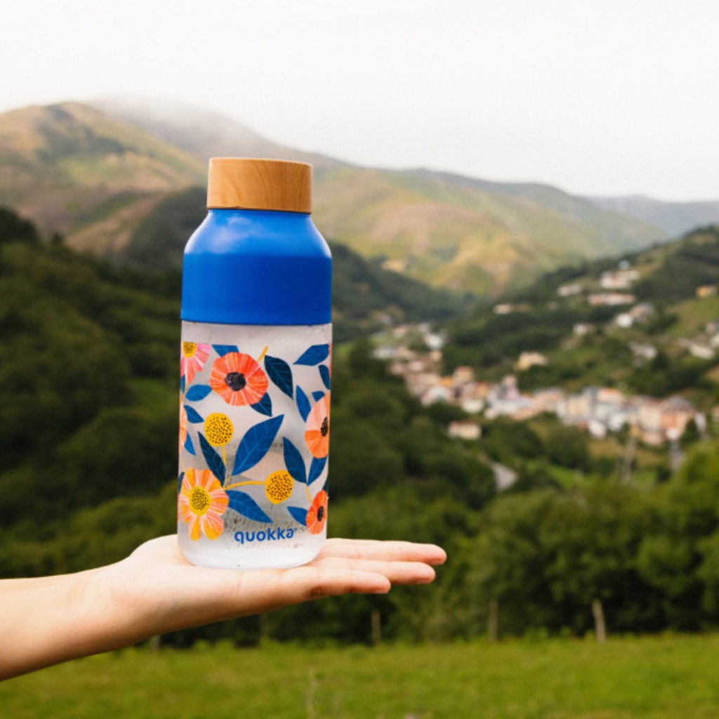 Quokka Ice, Plastová láhev Summer Garden, 570ml, 06795